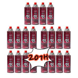 국민연료 하이썬 부탄가스 220g 20개