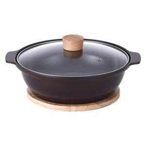 키친플라워 다담 세라믹 인덕션 뚝배기 냄비 24cm, 1개