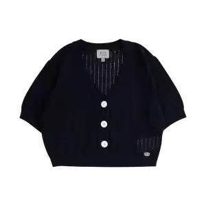 [빈](강남점)BY24CK03NV 네이비 스카시 반팔 니트 가디건