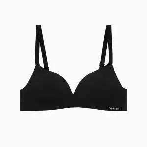 [CK언더웨어][선물포장] (QP3250A-UB1)여성 섭리미널 와이어프리 푸쉬업 플런지 브라