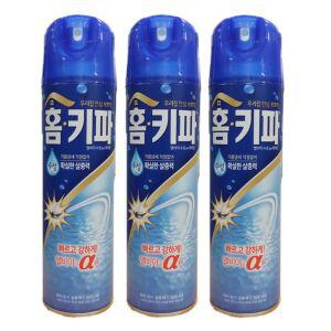 홈기파 엘비이 수성 스프레이 에어졸 3개 모기제거제 모기기피제 모기약 뿌리는모기약 사계절 해충용품
