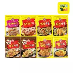 [본사직영] 오뚜기 부침/튀김/치킨튀김/빵가루/핫케이크믹스/도나스믹스 1kg 3개 골라담기