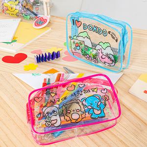 투명 다용도 파우치 만들기 꾸미기 필통 정리함