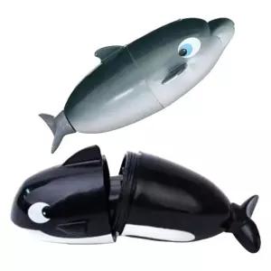 유아 물놀이 장난감 플라스틱 스플래쉬대셔 돌고래 워터밤용 키즈풀빌라용 집터파크