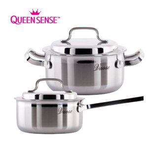 [퀸센스]세신퀸센스 바오스(3PLY) 통삼중 인덕션냄비 2종(A)SET(16+18)