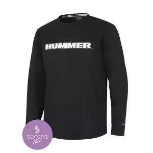 [아웃도어스/험머]험머 남성 H1 소로나 긴팔 티셔츠 블랙