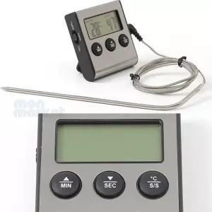 먼데이마켓 고기 온도계 주방온도계 탐침타이머