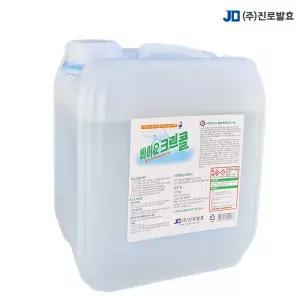 진로발효 살균소독제 에탄올 알콜 75% 바이오크린콜 9L 식품 기구 어린이용품