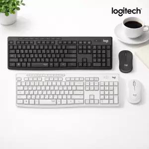 로지텍코리아 MK295 Silent 콤보 무선 키보드 마우스 세트 블랙 화이트 정품