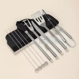 바베큐 도구 9종세트 바베큐포크 스텐꽂이 대형포크