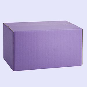 컬러 택배박스 보라색 소형 대형 36X28X18 50장
