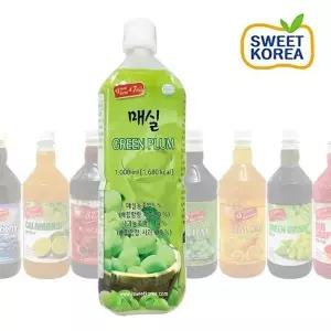 스위트코리아 매실 1000ml X 12개 액상음료 과일 원액