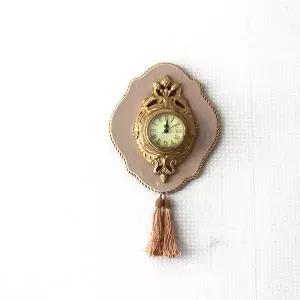 [꼬떼따블](센텀시티점) 로라 벨벳 태슬 벽시계 K39003