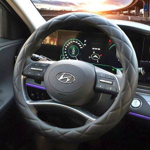 웰라이트 실리콘 핸들커버 375mm 자동차 손잡이 그립감 모닝 K3 쏘렌토 투싼 티볼리