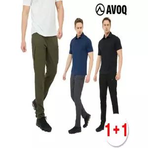 [하프클럽/아보크]카고 냉감 여름팬츠 1+1 (남성)