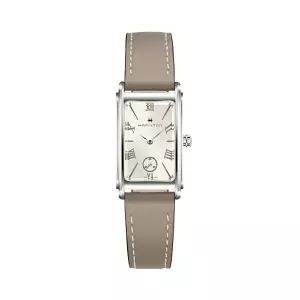 해밀턴 H11221514 아메리칸 클래식 여성 가죽 쿼츠 스퀘어