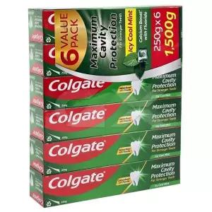 Colgate 콜게이트 아이씨 쿨민트 치약 250g x 6개 불소 치약 무료배송 gx