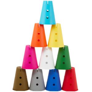 TK 아이짐 원탑 10개 세트 유아체육교구 점보컵쌓기 공던지기 균형잡기 신체 실내 놀이체육