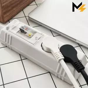 몬스터탭 슬림플러그 국산 슬림 고용량 멀티탭 / 누전차단 과부하차단 납작멀티탭 개별 틈새 플러그 대용량 에어컨 건조기 세탁기 식세기 전용 멀티 콘센트