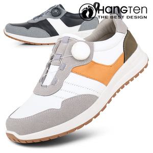 [행텐] 보아시스템 다이얼버튼 배색디테일 남성 캐주얼 스니커즈 컴포트화 활동화 로퍼 남자신발