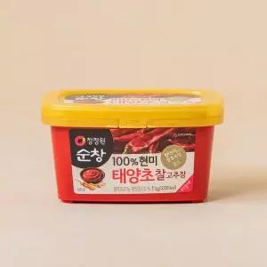 순창 태양초 찰고추장 1kg