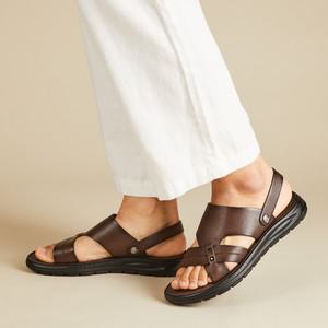 엠.무크 미겔 소가죽 투웨이 샌들 브라운 517513502XM