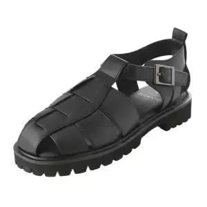 [롯데백화점]엘칸토 남성쿠션UP 청키 피셔맨 오픈 샌들 LCMO02U526 블랙