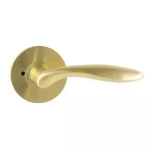 방문손잡이 버튼형 P7002 골드SB