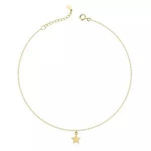 14K GOLD 해피니스 별 체인 발찌