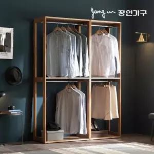 [장인가구]세이 원목 드레스룸 1400 옷장 행거형