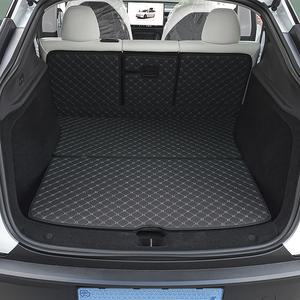 카프트 2025 테슬라 모델Y 주니퍼 트렁크매트 퀄팅 가죽 차박 용품