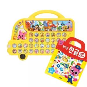 핑크퐁 한글버스 가방스티커 세트 어린이 아이 여아 남아 장난감 선물