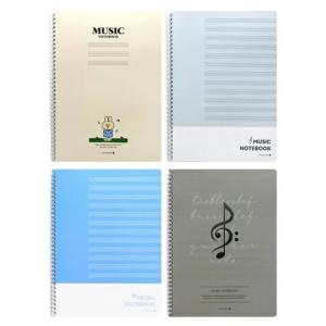  모닝글로리 IV 음악노트 (A4/좌철)학생 수업 공책 필기 스프링노트 10권 색상랜덤