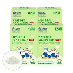 연세  어린이 철분제 5중기능성 플러스 엽산 사과맛 2g x 30포, 4박스