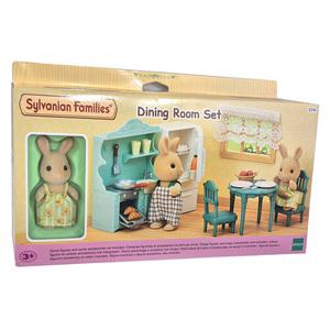 실바니안 써니토끼의 다이닝룸 세트 5378 패밀리 정품