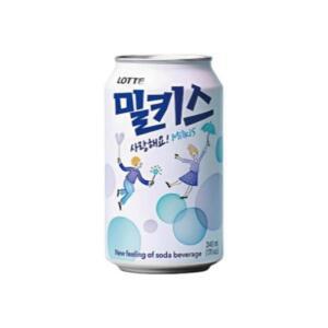[롯데] 밀키스 캔 355ml 24개