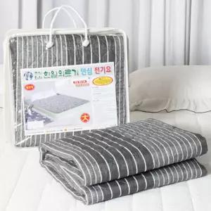 한일의료기 전자파없는 탄소매트 1인용 전기매트 프리볼트 해외겸용 캠핑용 가정용