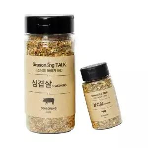 삼겹살 시즈닝 돼지고기 바베큐 통삼겹 75g/ 230g (시즈닝톡 파우치 구매가능)