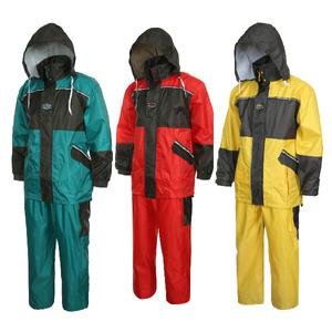 도롱이우의 일상생활우의 옥색 적색 황색 상하SET L-3XL AJ-2003S