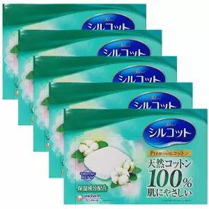 [시루콧토] 프리미엄 코튼 화장솜 66매 5박스