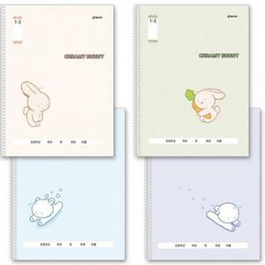 클라리온 1200 1-2초등 저학년공책 스프링노트 10권 스프링공책 줄공책 유선노트 저학년노트