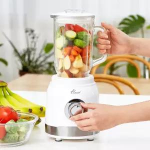 한일 3in1 유리 글라스 믹서기 블렌더 과일 야채 주스