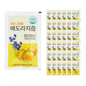 [총110포] 자연그대로 배도라지즙 100포+10포(실속구성 1박스) / 90포 / 60포 / 30포 / 자연식품 HACCP