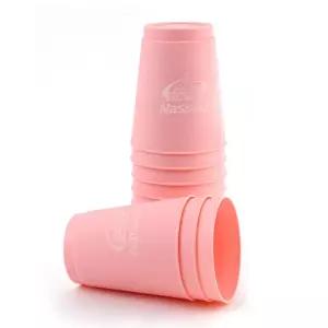 스포츠 스택스 12개입 핑크 스피드 컵쌓기 보드게임/스태킹/스택스컵/스텍스/컵스태킹/컵타컵/놀이/컵스택