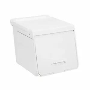 시스맥스 루맥스 슬라이딩 스토리지박스 슬림형 중 아이보리 옷보관박스 옷보관함 수납정리함