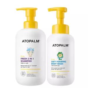 아토팜 키즈 프레쉬 2in1 샴푸 460ml+키즈 포밍 바디워시 460ml