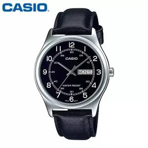 카시오 시계 MTP-V006L-1B2U 남성용 손목시계 가죽밴드 CASIO 정품