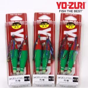 요즈리 틴셀 수박 에기 2.5호 3P 세트 쭈꾸미 갑오징어 에기 A1463-L6