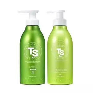 [TS 티에스] 올뉴 TS 샴푸 500g + TS 올리브 트리트먼트 500g