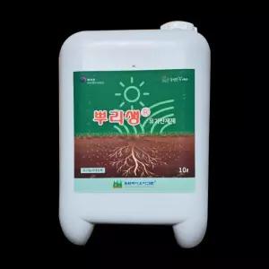뿌리생 식물영양제 토양개량 유산균비료 뿌리발근 유기농액비 10L 텃밭 도시농 유박비료 온실 하우스